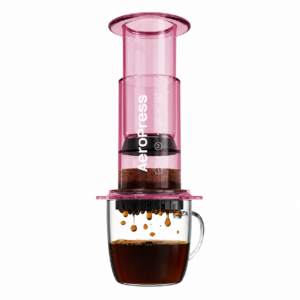 Aeropress Clear Pink