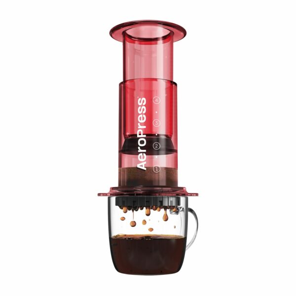 Aeropress Clear Crvena